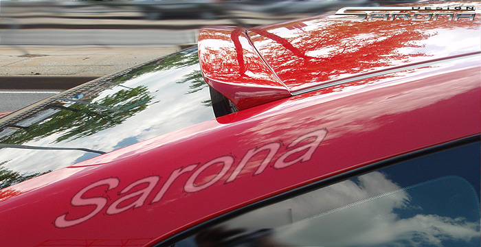 Custom G35 Coupe Roof Wing  (2003 - 2007) - $299.00 (Manufacturer Sarona, Part #IF-010-RW)